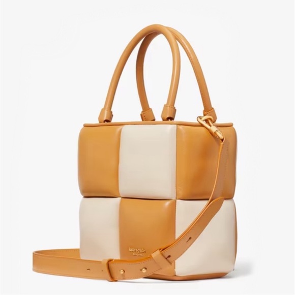♠️kate spade Boxxy Colorblocked Tote, Bare Multi NWT - Picture 3 of 15